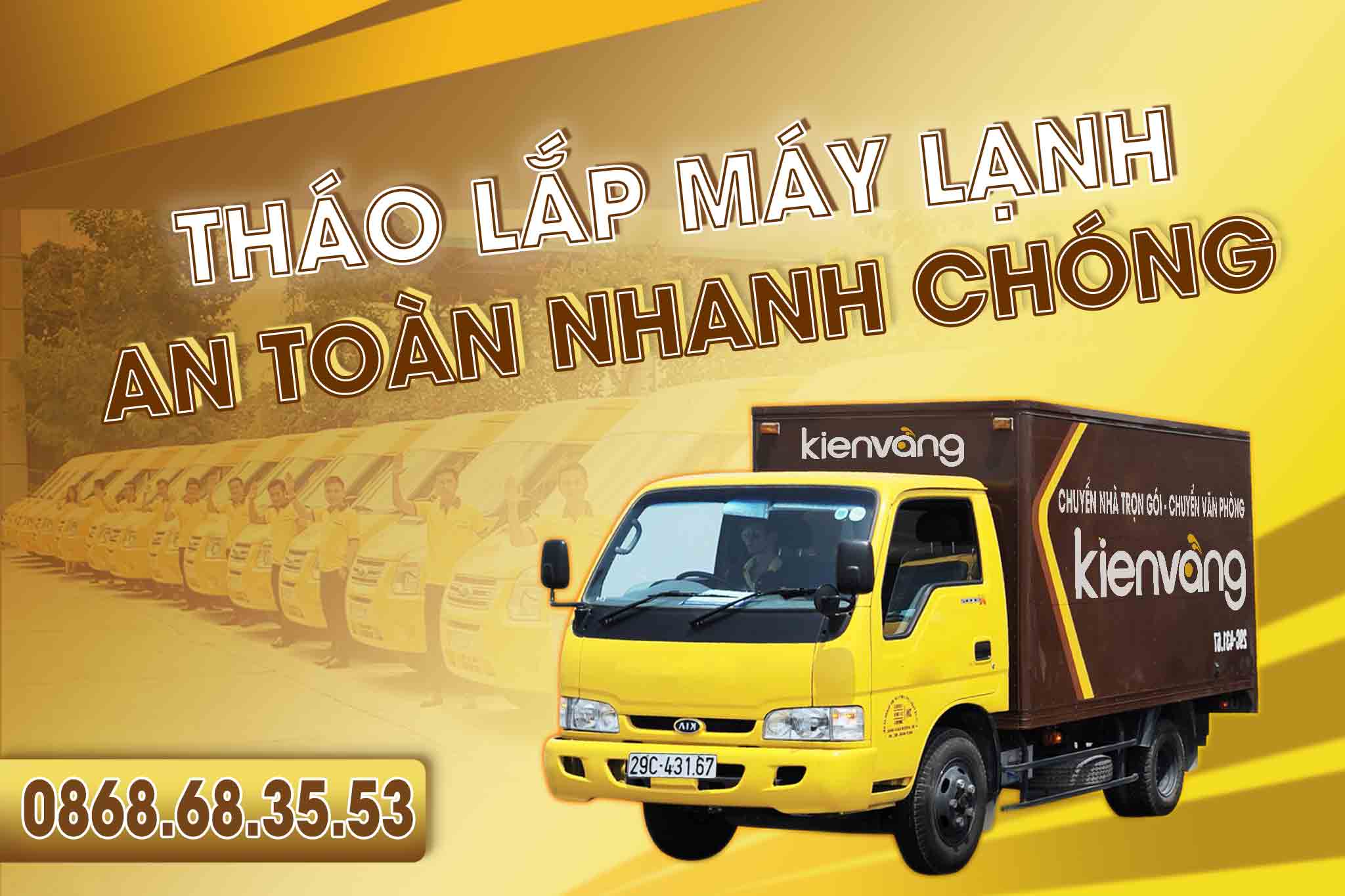 tháo lắp máy lạnh